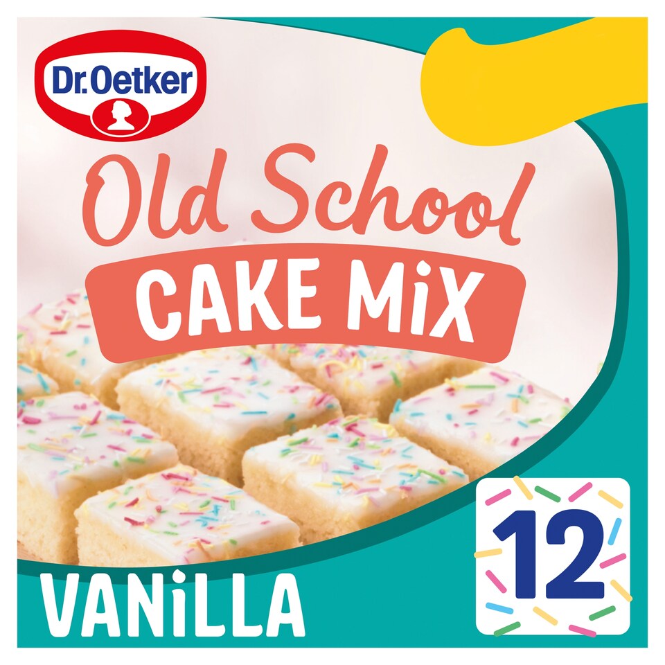 Dr. Oetker Old School Cake Mix - Vanilla 436g
