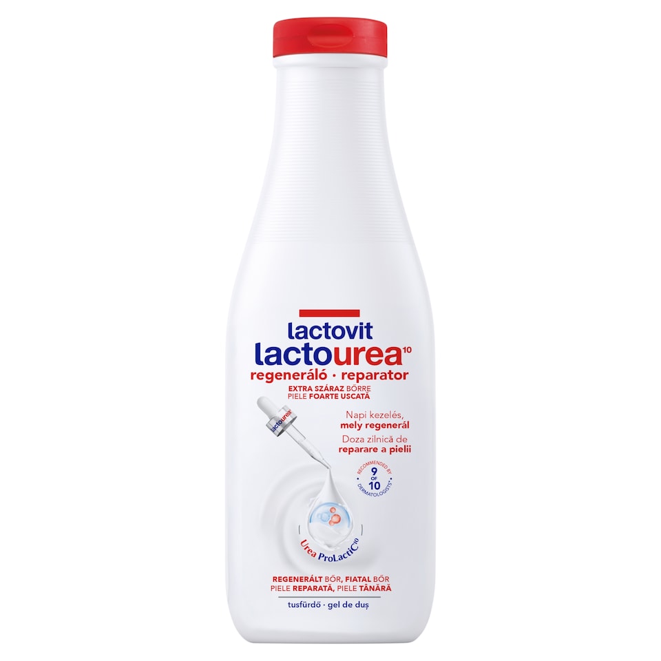 Lactovit Lactourea regeneráló tusfürdő extra száraz bőrre 600 ml