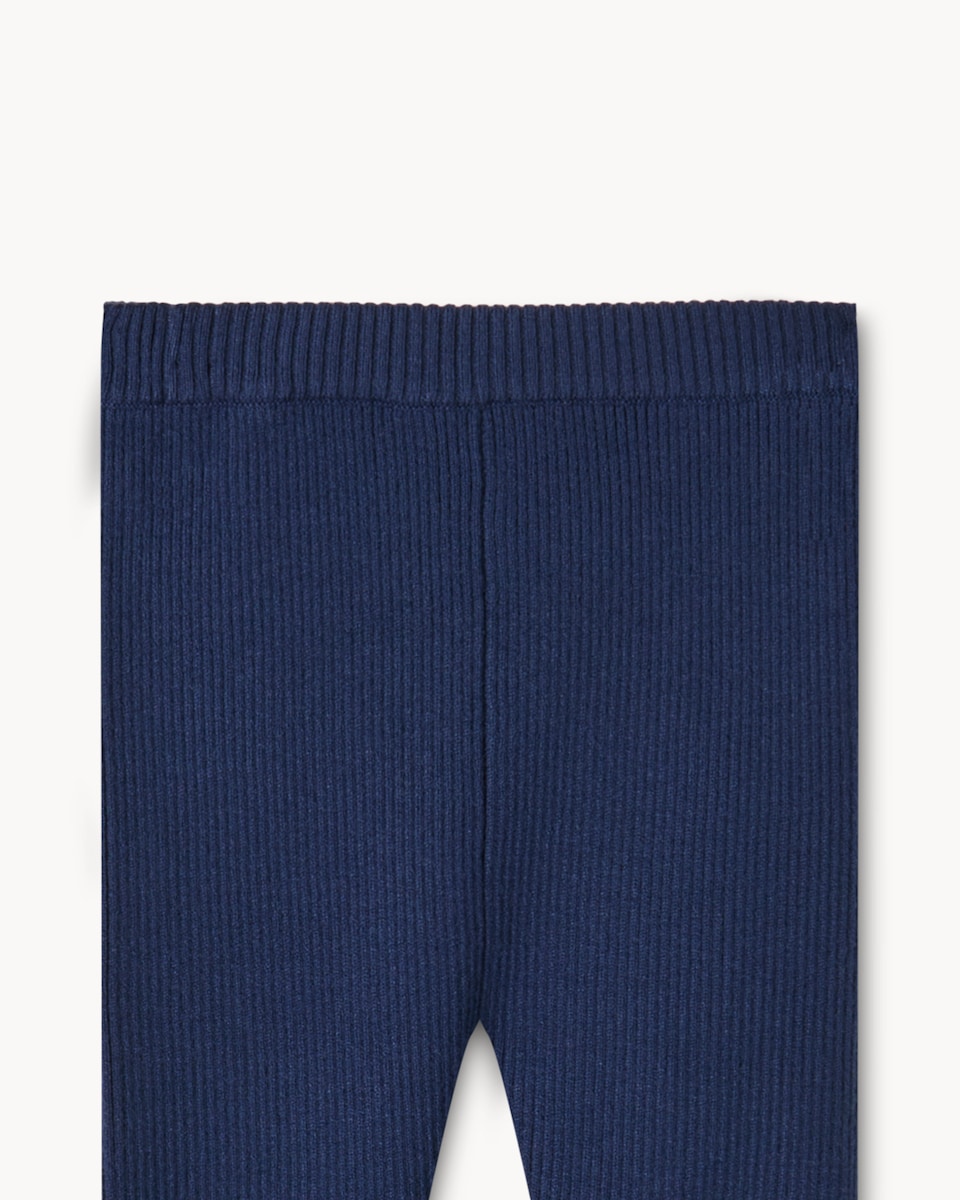 image 1 of F&F Baby Knitted Jumper and Leggings Set in Blue