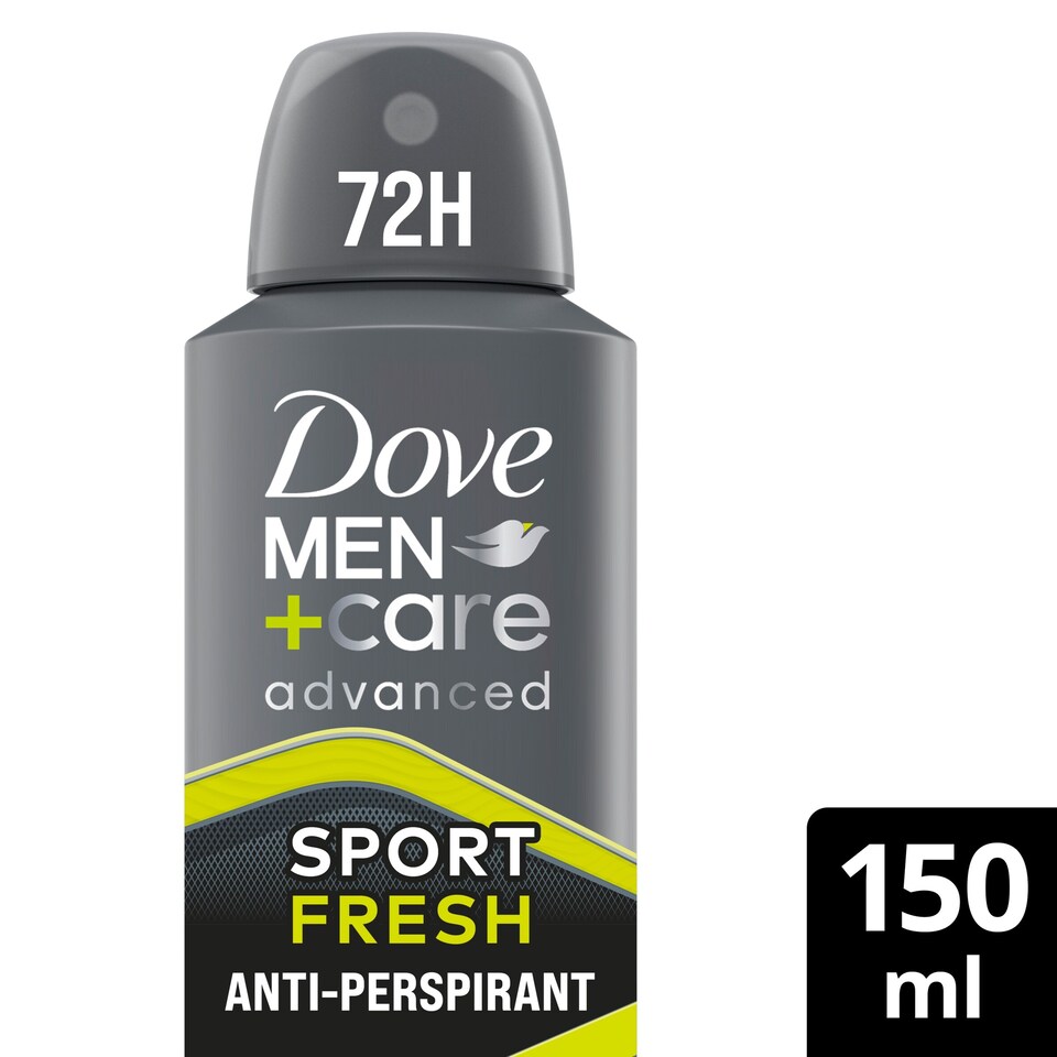 image 1 of Dove Men+Care Sport Fresh 72h Antiperspirant Deodorant 150ml