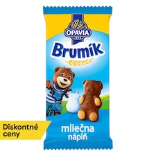 Opavia Brumík Mliečna náplň jemné pečivo 30 g