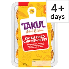 Takul Halal Kitchen Katsu Fried Chicken Bites 130g