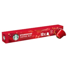 Starbucks Toffee Nut Nespresso Pods 10 Pack 51G