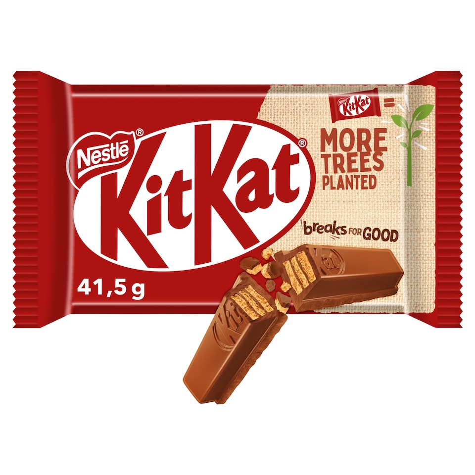 KitKat 4Finger Bar with Wafer in Milk Chocolate 41.5 g