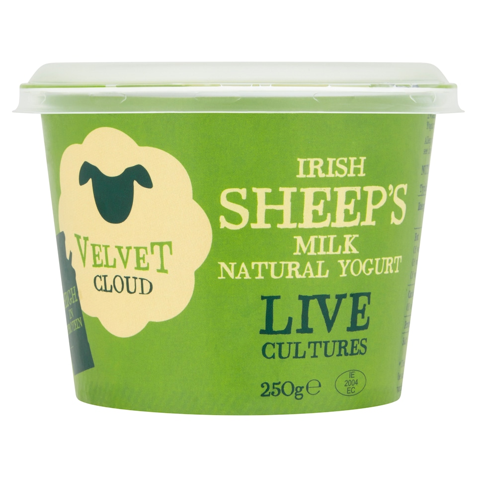 Velvet Cloud Irish Sheeps Milk Yoghurt Natural 250G