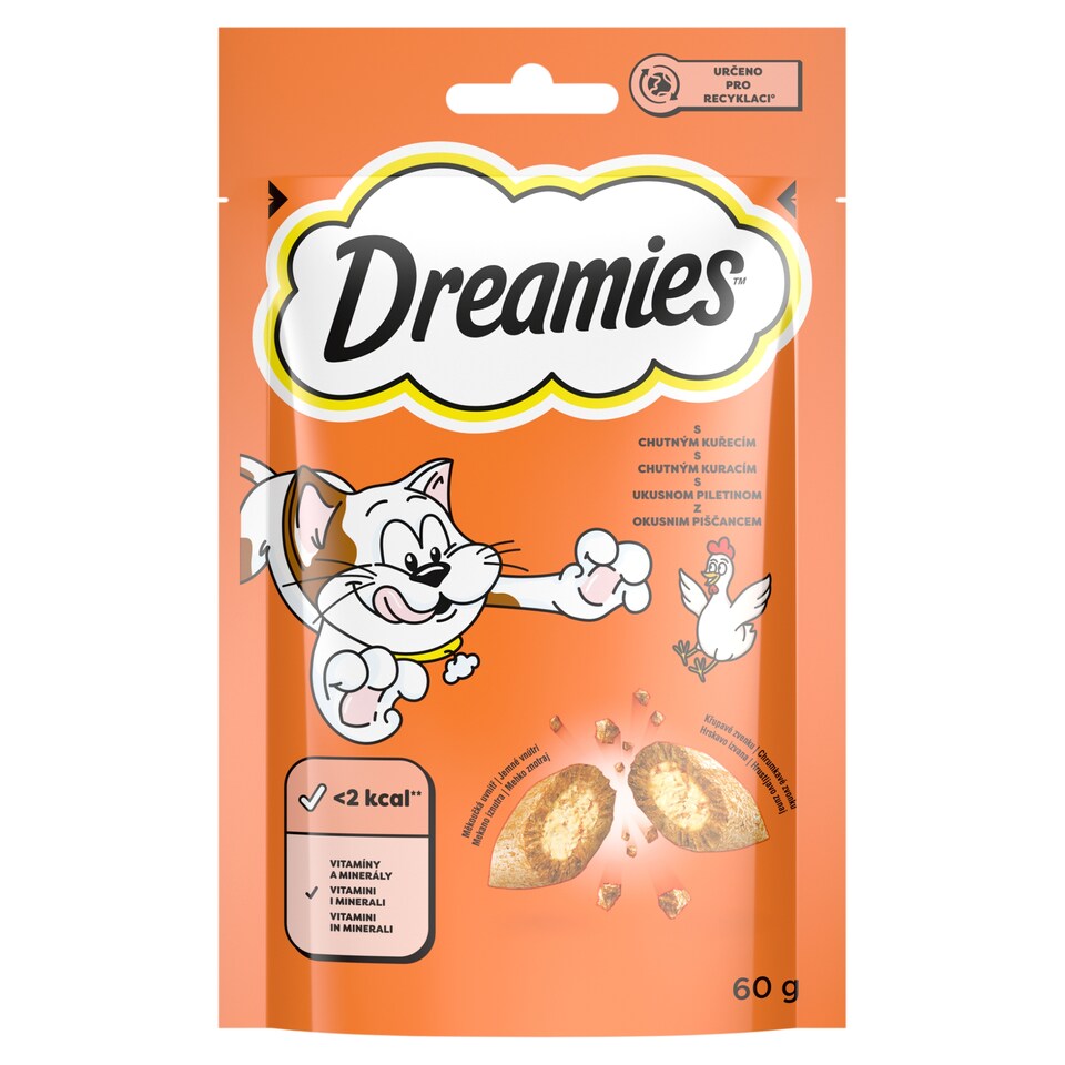 Dreamies S chutným kuřecím 60g
