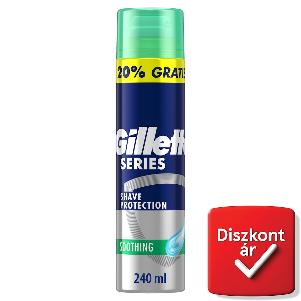 Gillette Series Nyugtató Hatású Borotvazselé Aloe Verával, 240ml  1. kép