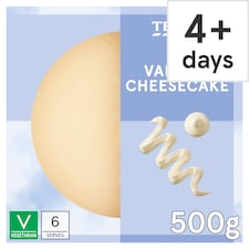 Tesco Vanilla Cheesecake 500g