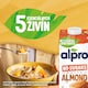 obrázok 4 z ALPRO Mandľový Nápoj Nesladený 1l
