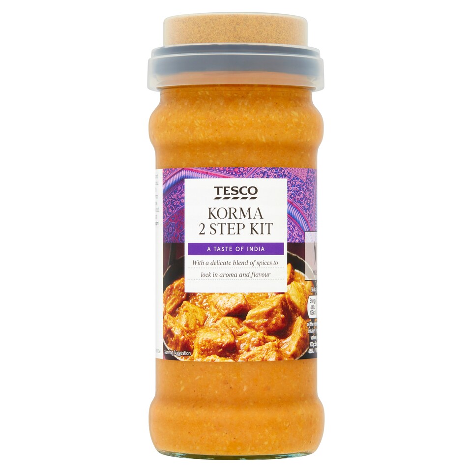 Tesco Korma 2 Step Kit 360G