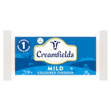 Creamfields Mild Coloured Cheddar 900g