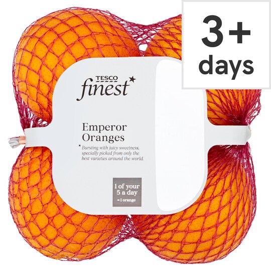 Tesco Finest Emperor Oranges 4 Pack Tesco Groceries