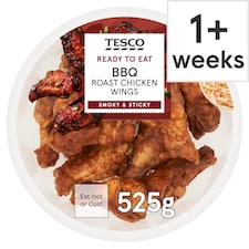 Tesco BBQ Roast Chicken Wings 525g