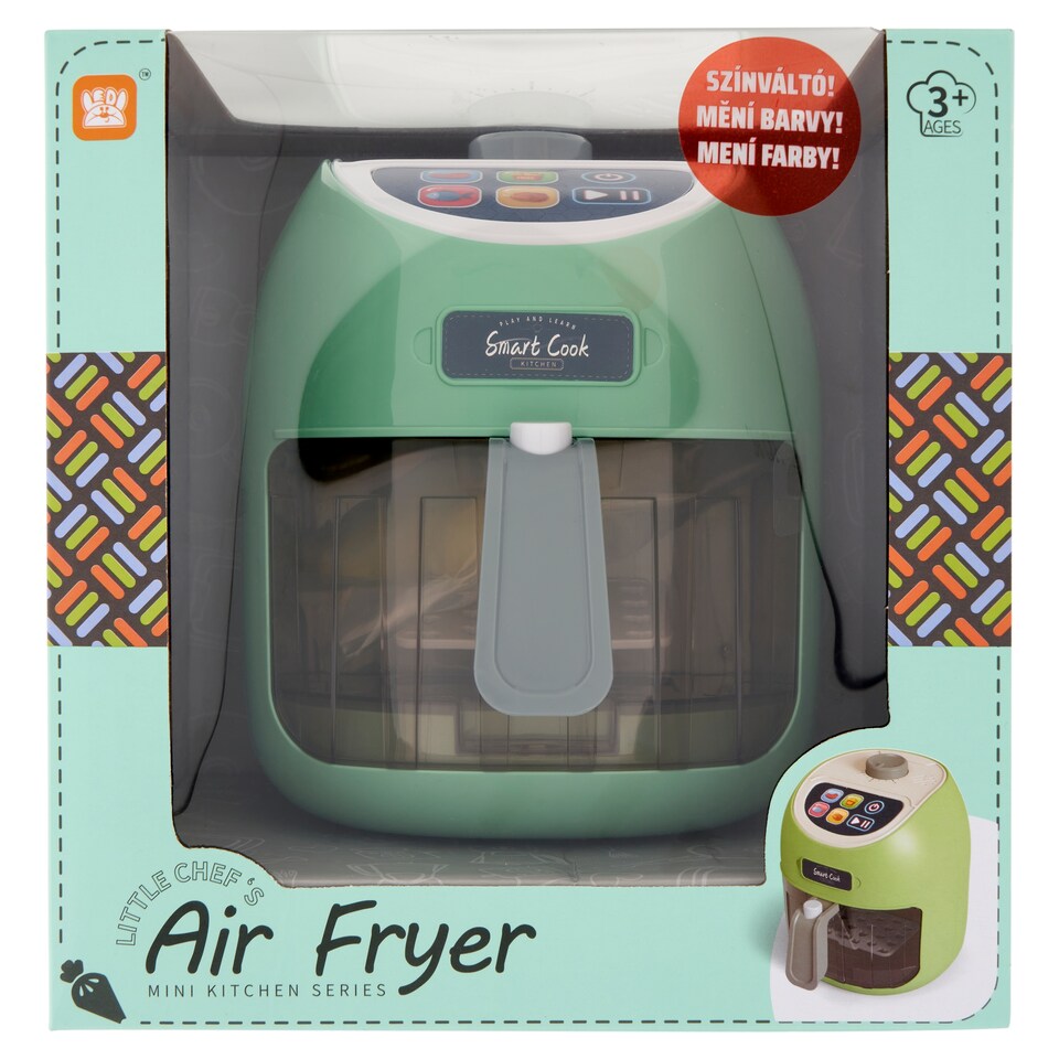 Air Fryer herná sada s jedlom, ktoré mení farbu