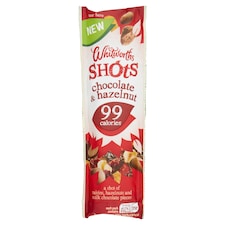 Whitworths Chocolate & Hazelnut Shots 25G