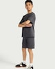 image 3 of F&F Boys 2-Piece Waffle Textured T-Shirt and Shorts Set in Grey