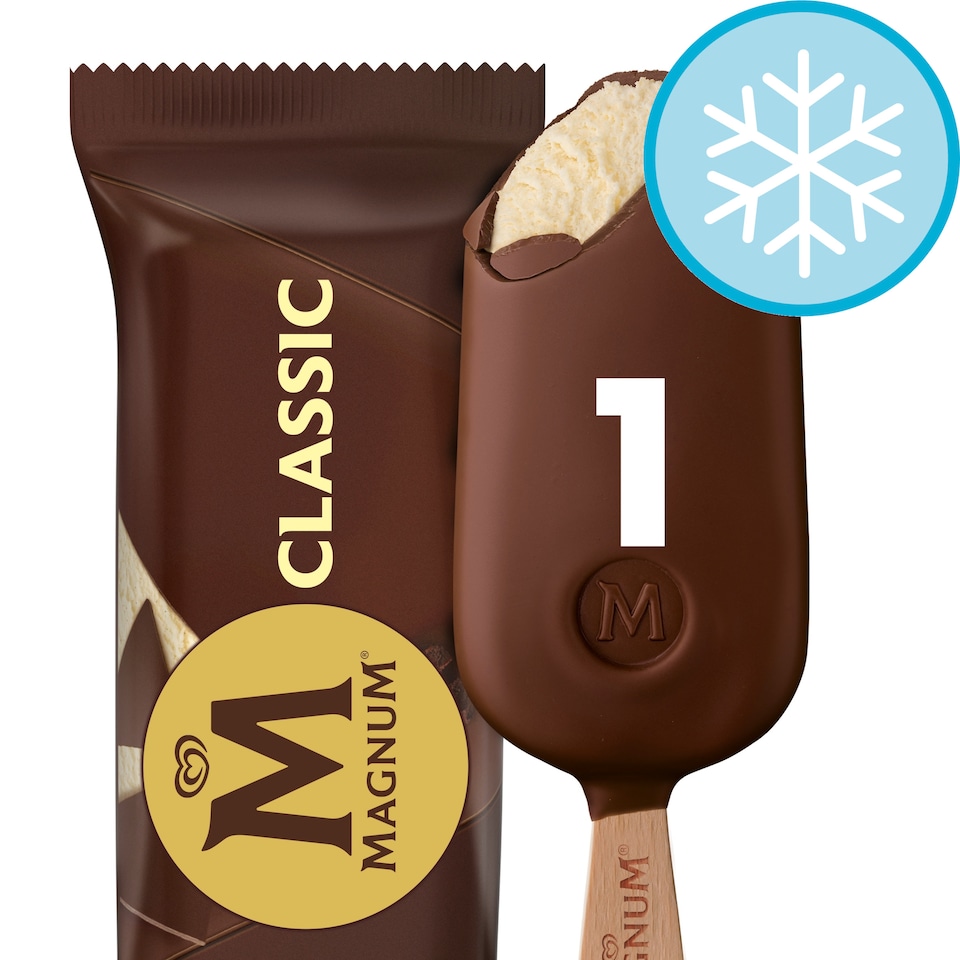 image 1 of MAGNUM CLASSIC ICE CREAM STICK 110ML