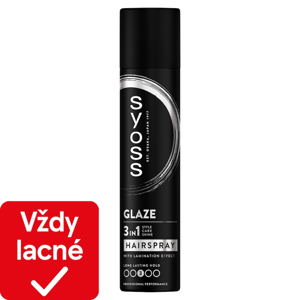 Syoss Glaze lak na vlasy 3v1 300 ml