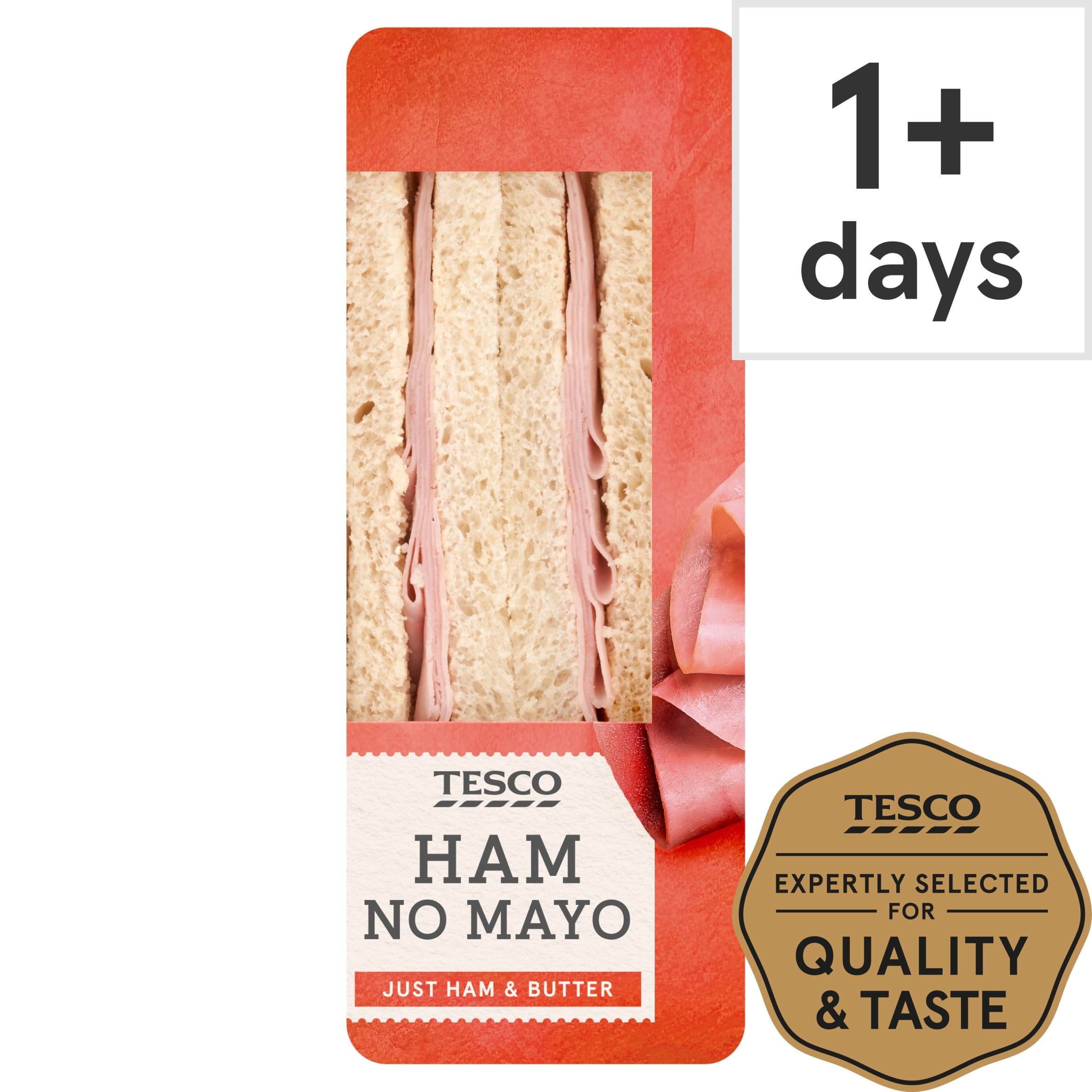 Tesco Just Ham Sandwich