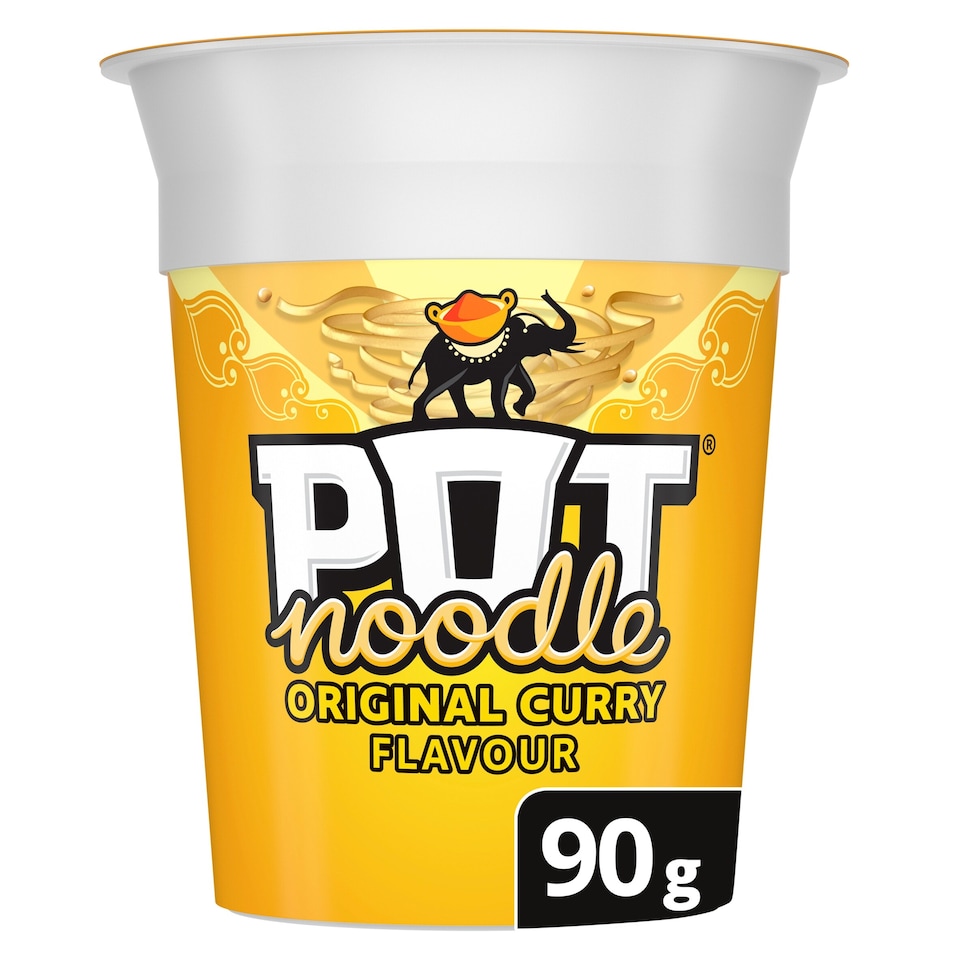 image 1 of Pot Noodle Original Curry Instant Noodles 90g