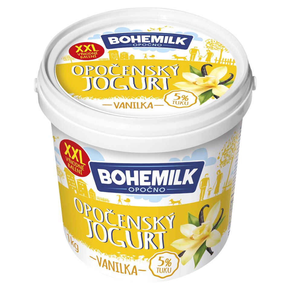 Bohemilk Opočenský jogurt vanilka 1kg