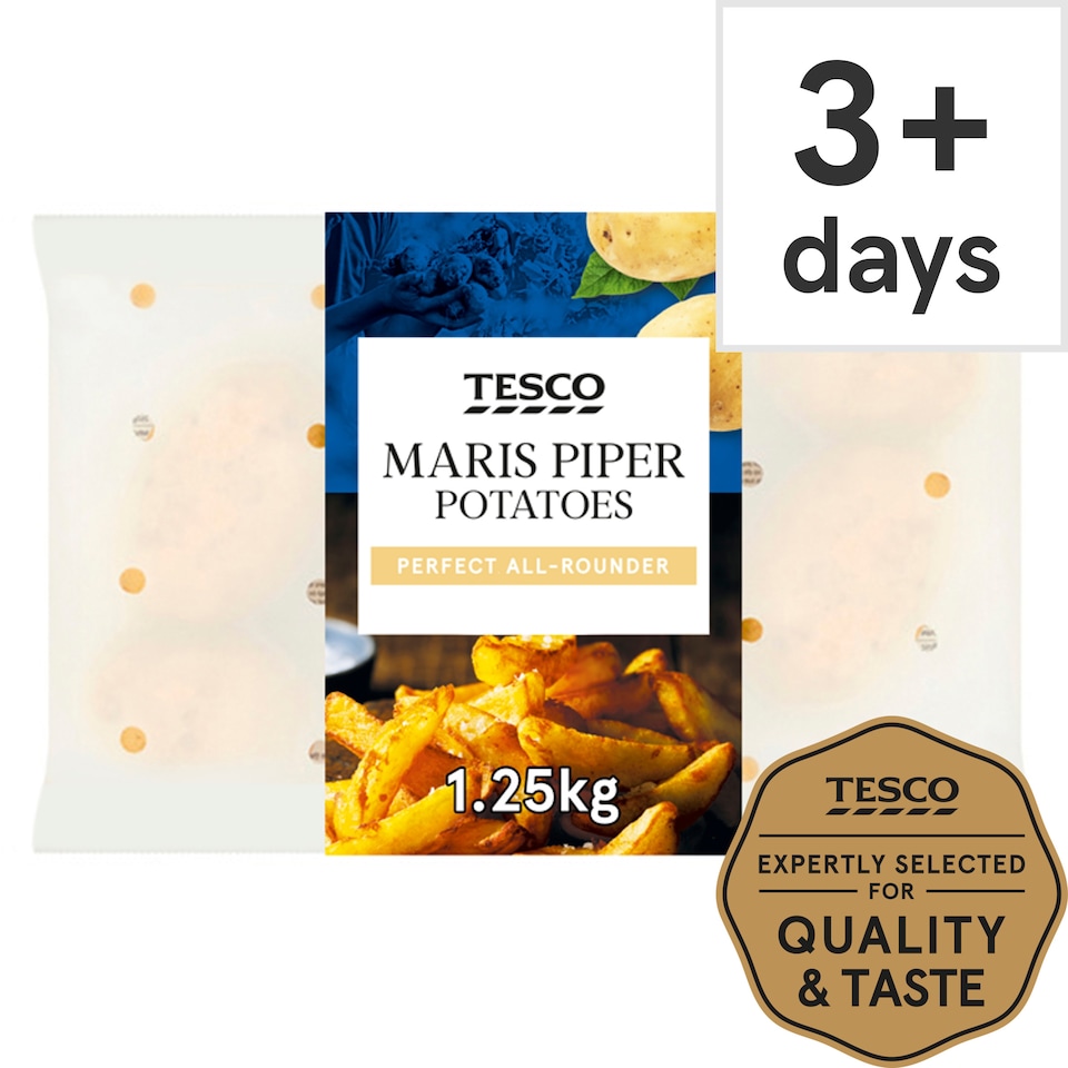 image 1 of Tesco Maris Piper Potatoes 1.25Kg