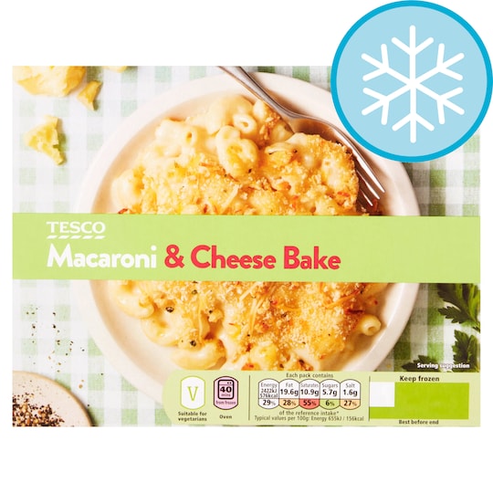 Tesco Macaroni And Cheese Bake 400g Tesco Groceries