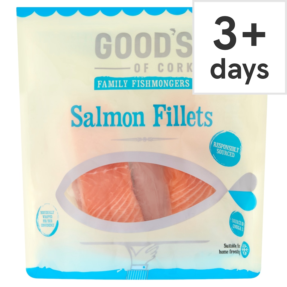 Goods Of Cork 4 Salmon Fillets 480G