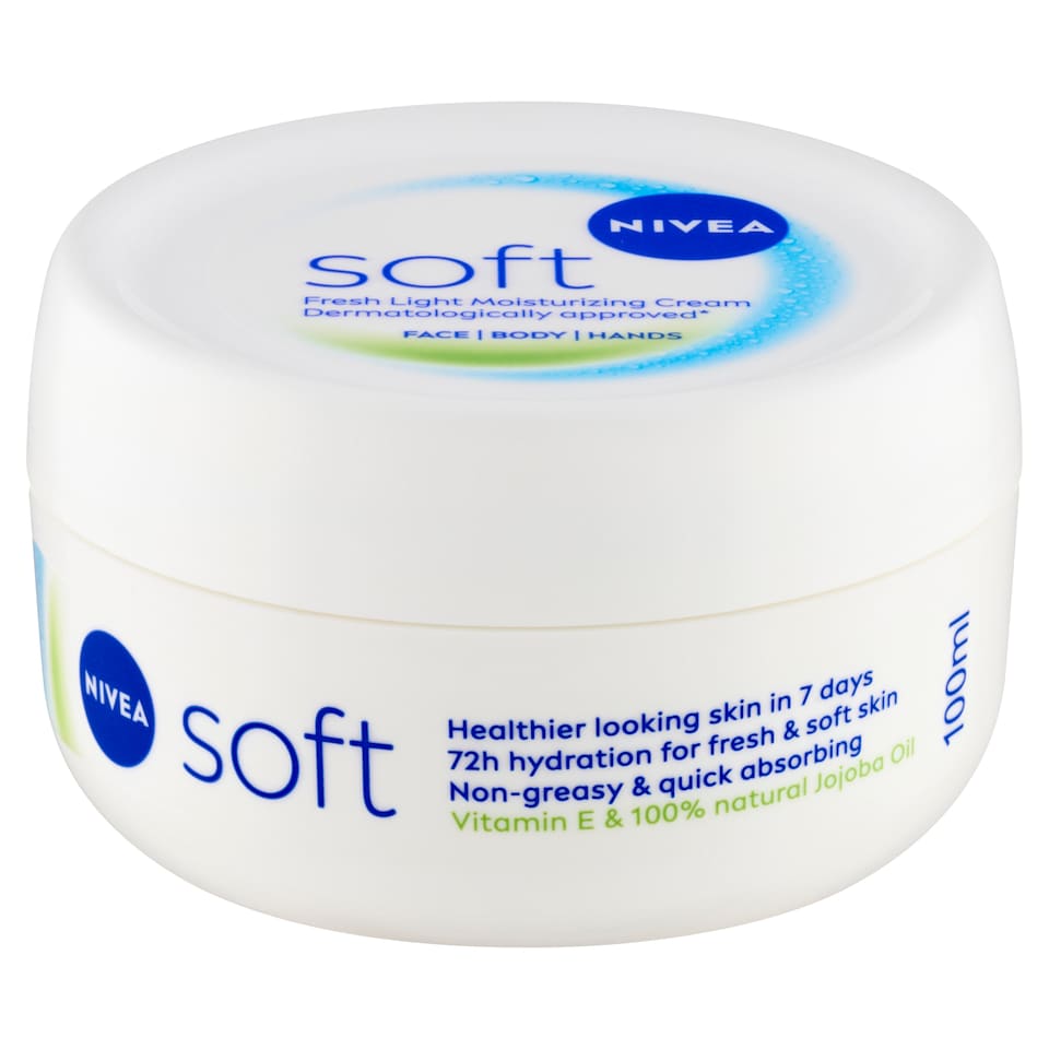 obrázok 1 z Nivea Soft Svieži ľahký hydratačný krém 100 ml