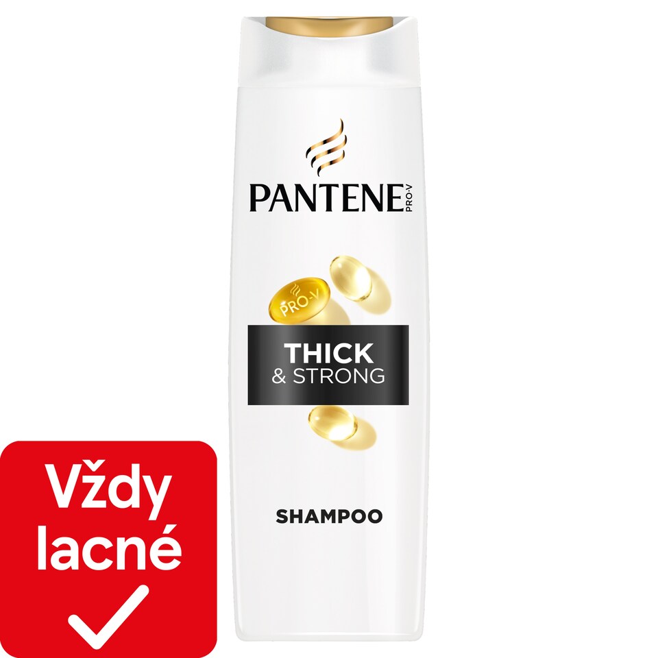 obrázok 1 z Pantene Pro-V Active Nutri-Plex Thick & Strong šampón 400 ml na jemné a oslabené vlasy