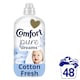 image 1 of Comfort Pure Dreams Fabric Conditioner Cotton Fresh 48 Washes 1440ml
