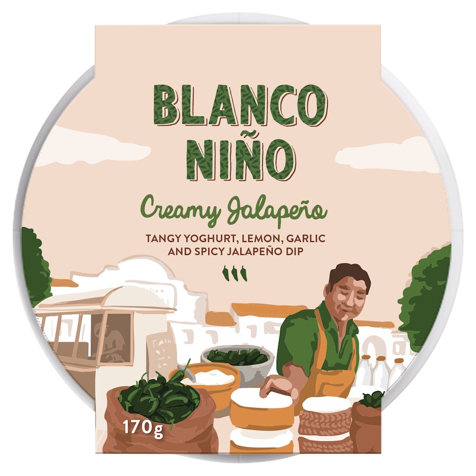 BLANCO NINO CREAMY JALAPENO 170G