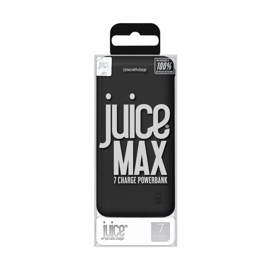 Juice Max Black 7 Charge Powerbank Tesco Groceries