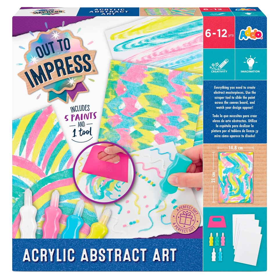 Addo Out to Impress Malování akrylem kreativní sada