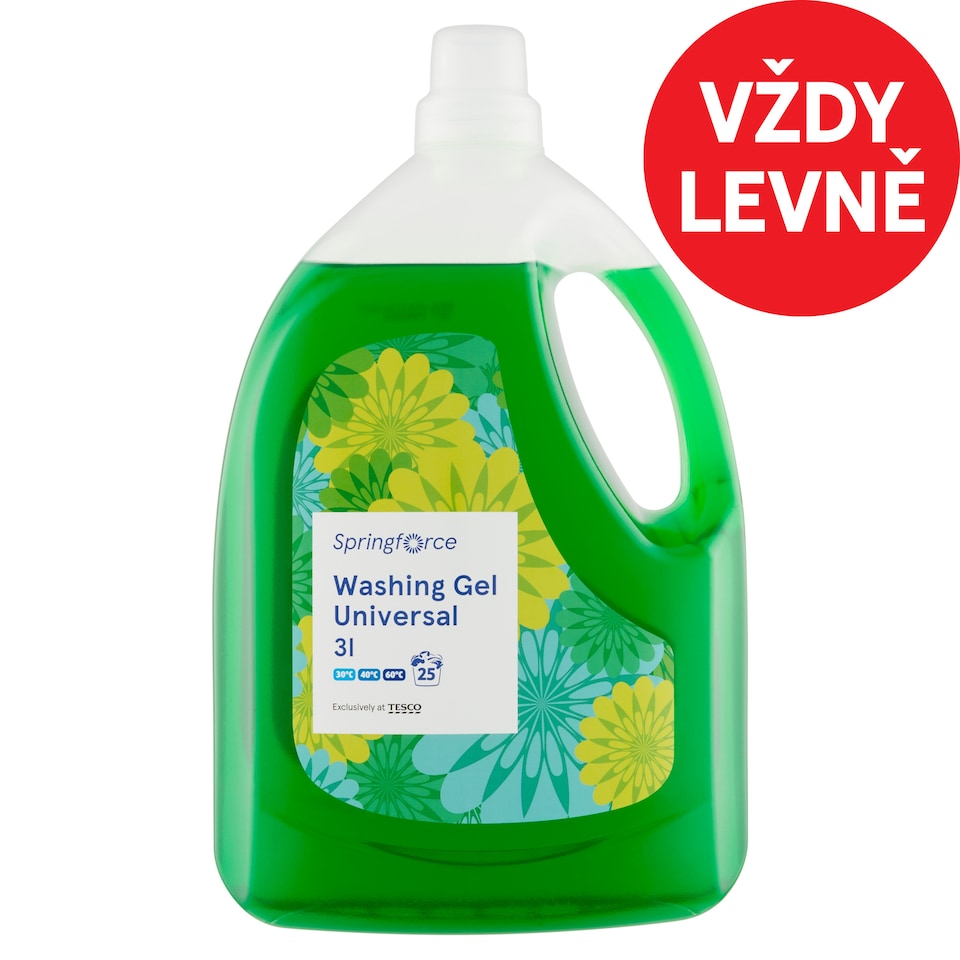 Springforce Washing Gel Universal 25 Washes 3L