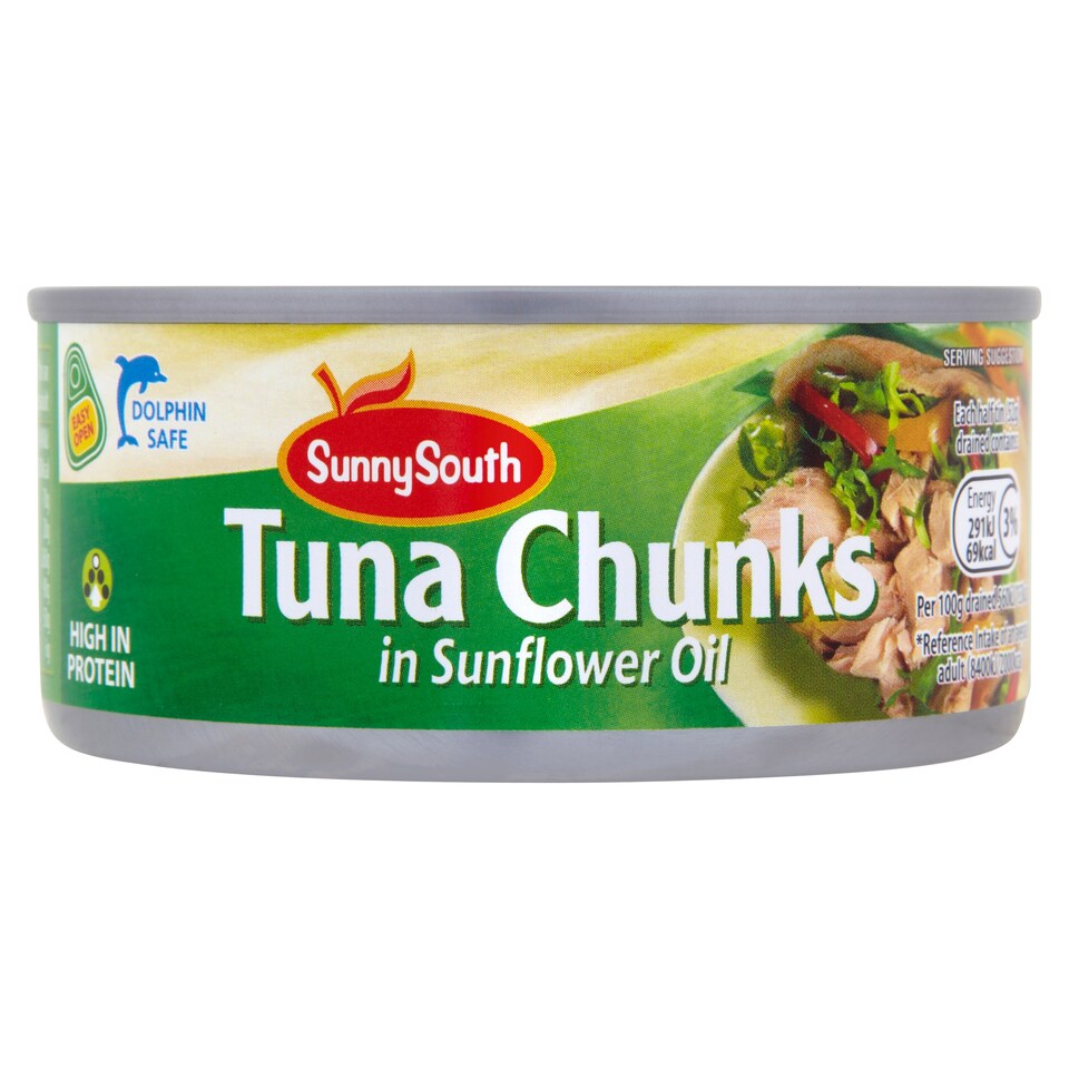 Sunny South Tuna Chunks In Sunflr Oil In Ezo 160G