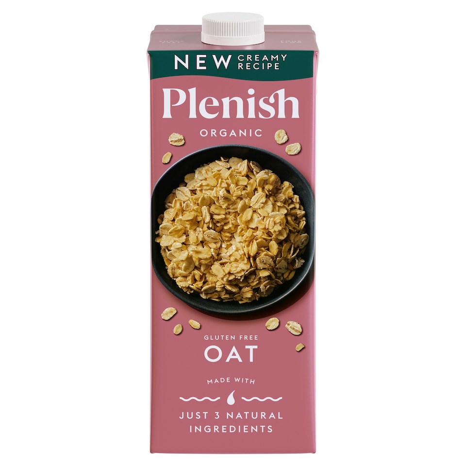 Plenish Organic Gluten Free Oat Drink 1L 