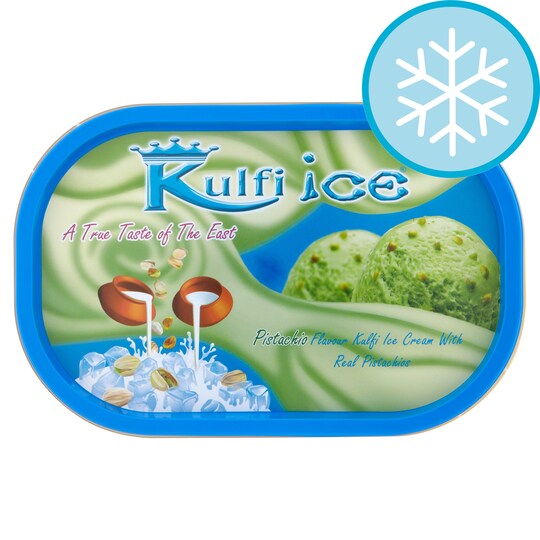 Kulfi Ice Pistachio Kulfi Ice Cream 1Ltr Tesco Groceries