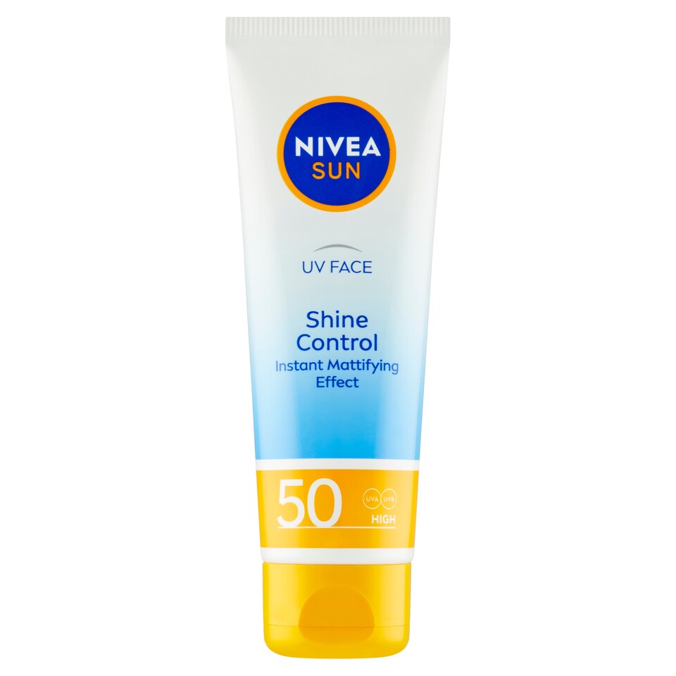 Obrázek 1 pro produkt Nivea Sun Shine Control Zmatňující pleťový krém na opalování OF 50 50ml