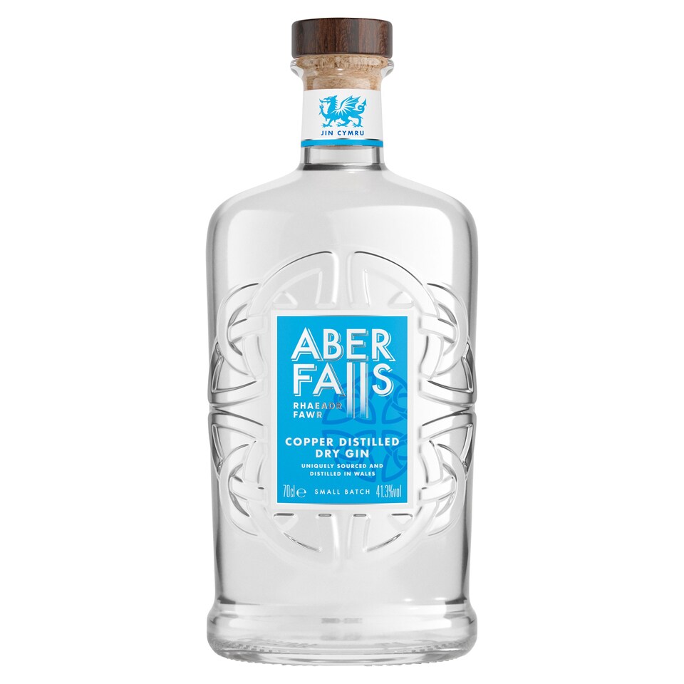 Aber Falls Welsh Gin 70Cl Tesco Groceries