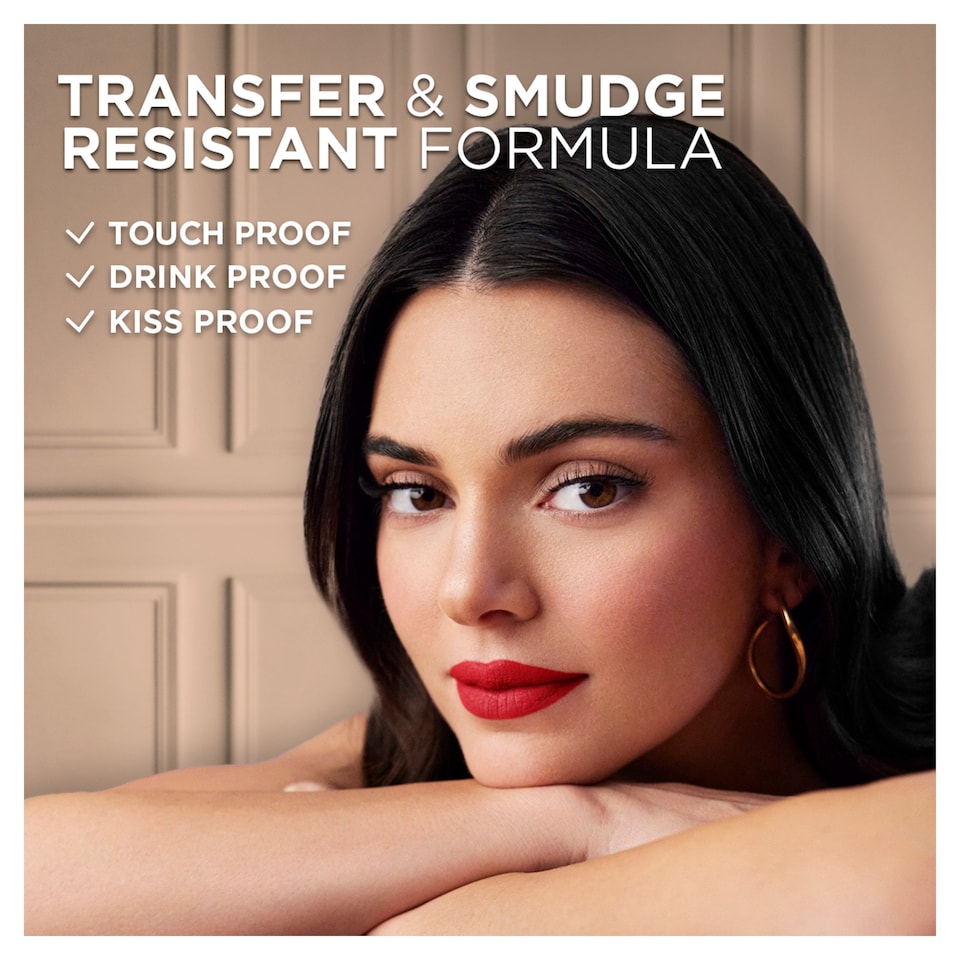 image 1 of L'Oreal Paris Liquid Lipstick Matte Resistance, Shade 635 Worth It Medium, 5ml