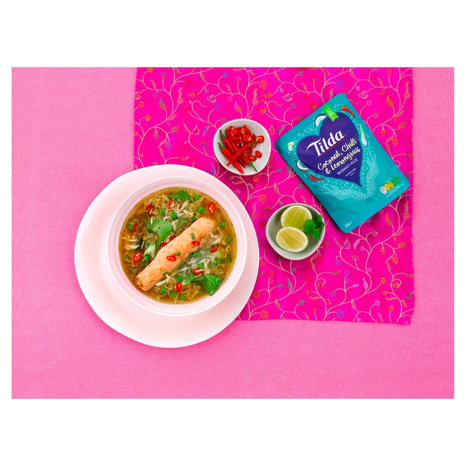 image 1 of Tilda Coconut Chilli & L/Grass Basmati Rice 250G