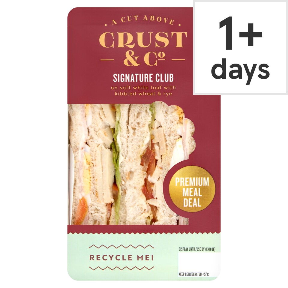 Crust & Co Signature Club Sandwich 264g