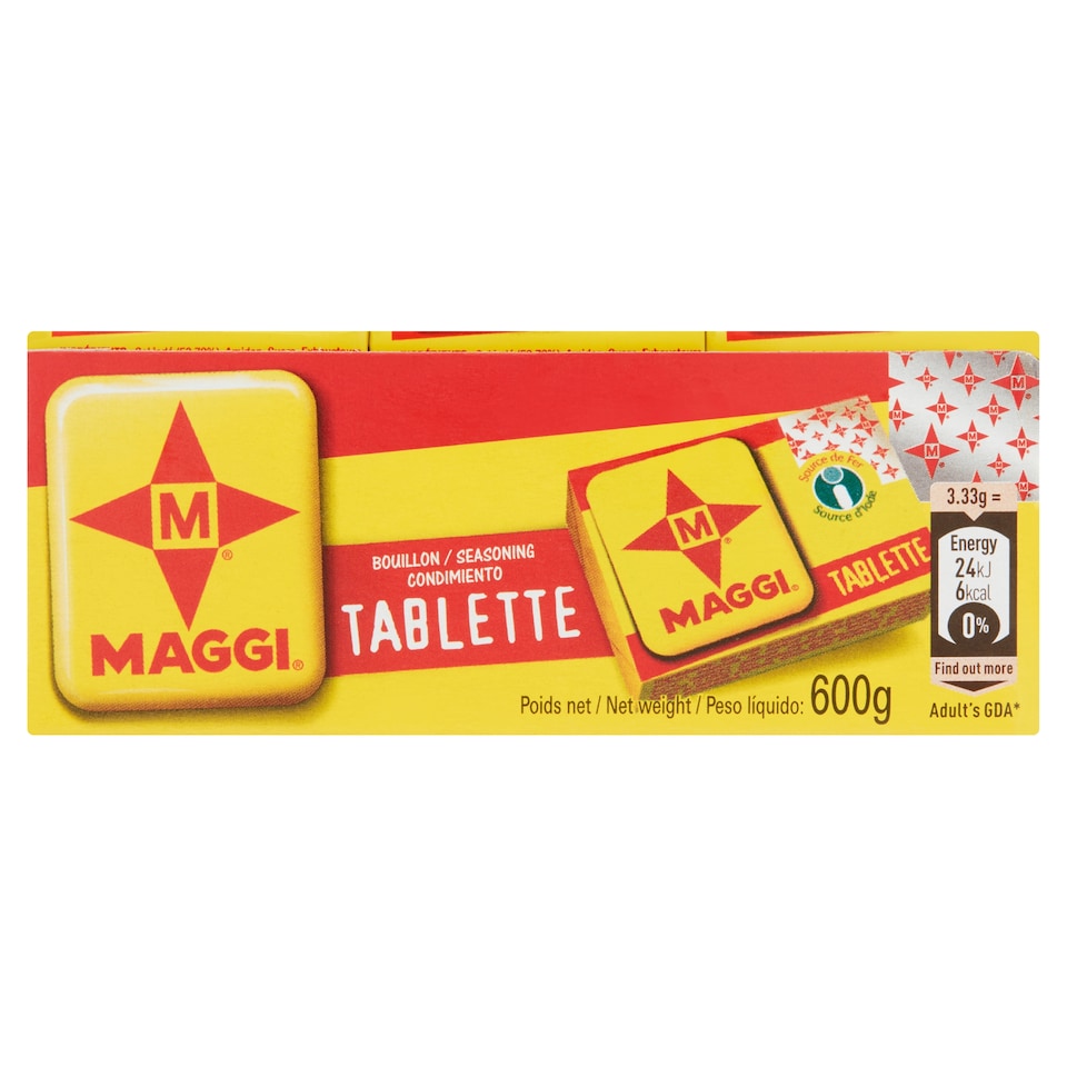 image 1 of Maggi Seasoning Bouillon Tablets 60x10g 600g