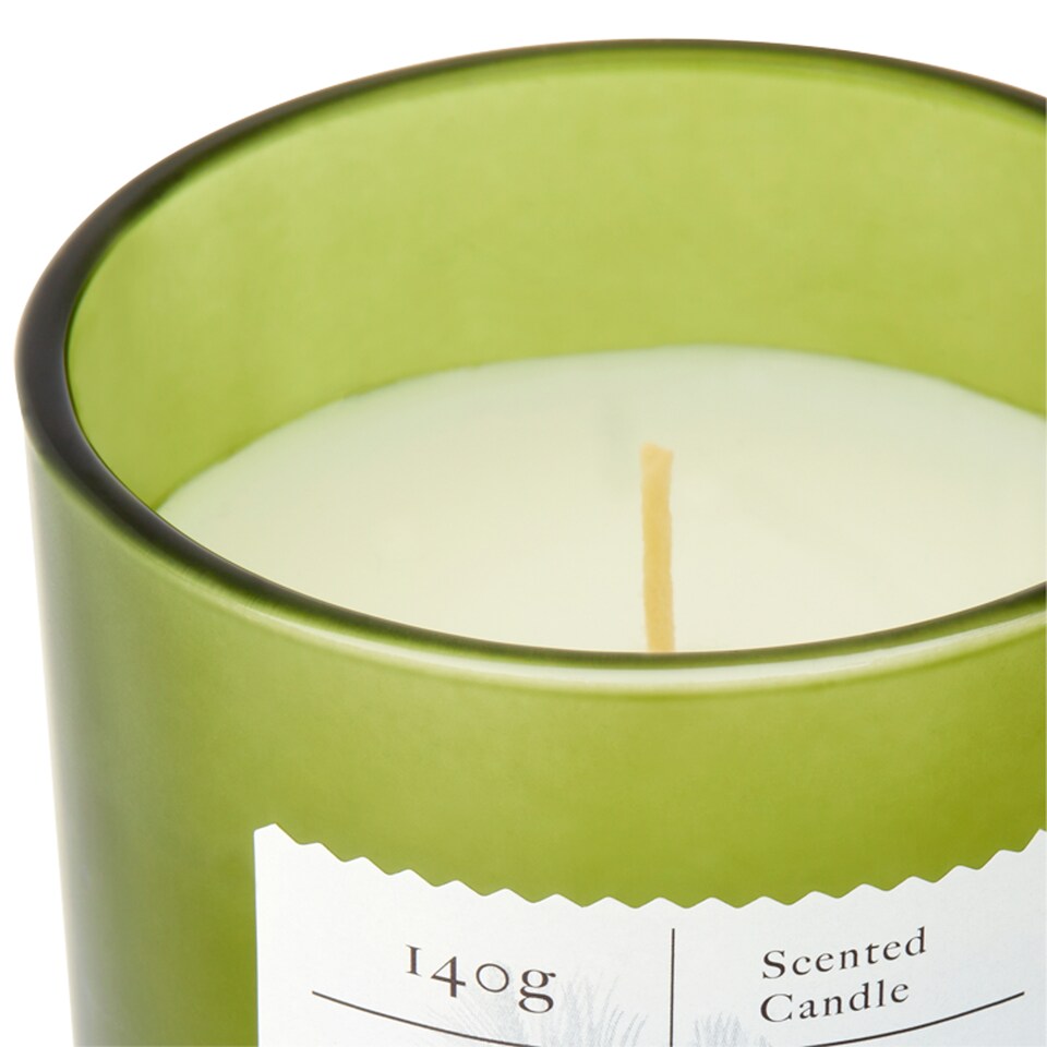 image 1 of Tesco Apothecary Candle Eucalyptus & Pine Needles 140G