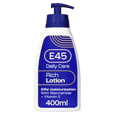 E45 Rich 24 Hour Cream Dry Skin 400Ml