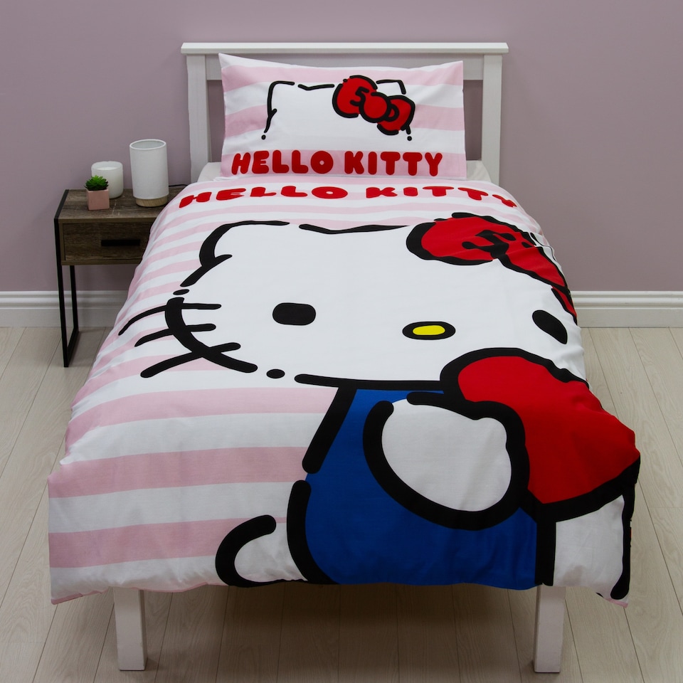 image 1 of Hello Kitty Duvet Set Single