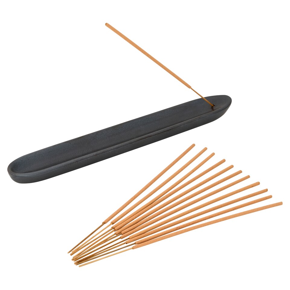 image 1 of  F&F Home Signature Notes Juniper, Black Pepper & Vetivert Incense Stick Set