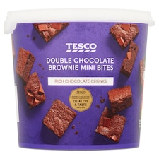Tesco Double Chocolate Brownie Mini Bites 230g