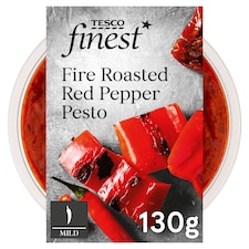 Tesco Finest Fire Roasted Red Pepper Pesto 130g